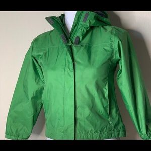 Green Columbia Rain Jacket (Youth7/8)